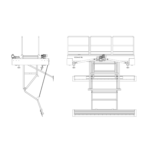 Schema 2D del prodotto