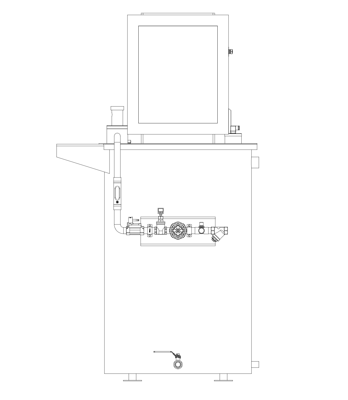 Schema 2D del prodotto